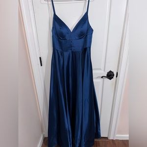 JJs House, royal blue dress, size 12